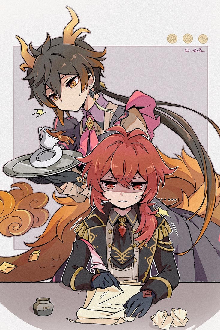 【原神同人】#早安【220519】