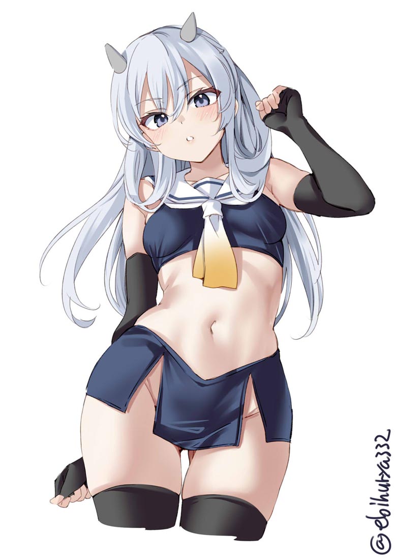 每日好图：肉感美少女【 画师：えびふりゃ】