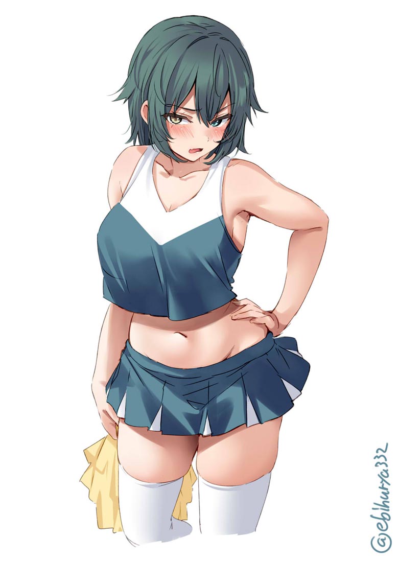 每日好图：肉感美少女【 画师：えびふりゃ】