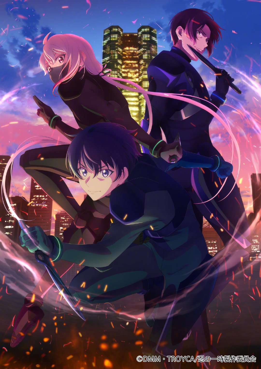 近未来忍者题材原创动画《忍之一时》正式公布，10月开播