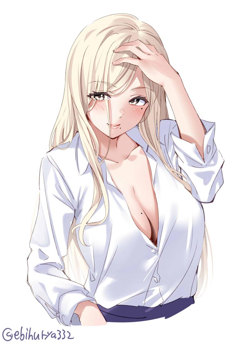 每日好图：肉感美少女【 画师：えびふりゃ】