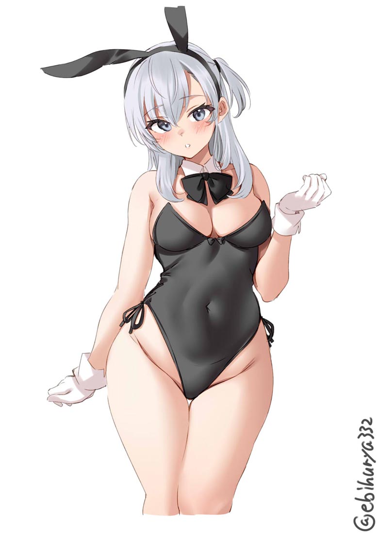 每日好图：肉感美少女【 画师：えびふりゃ】