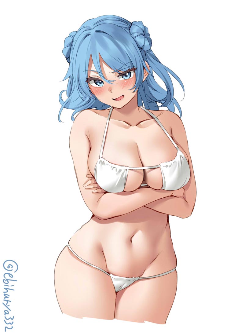 每日好图：肉感美少女【 画师：えびふりゃ】