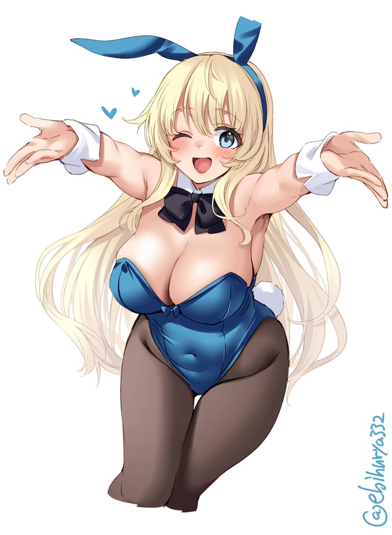 每日好图：肉感美少女【 画师：えびふりゃ】