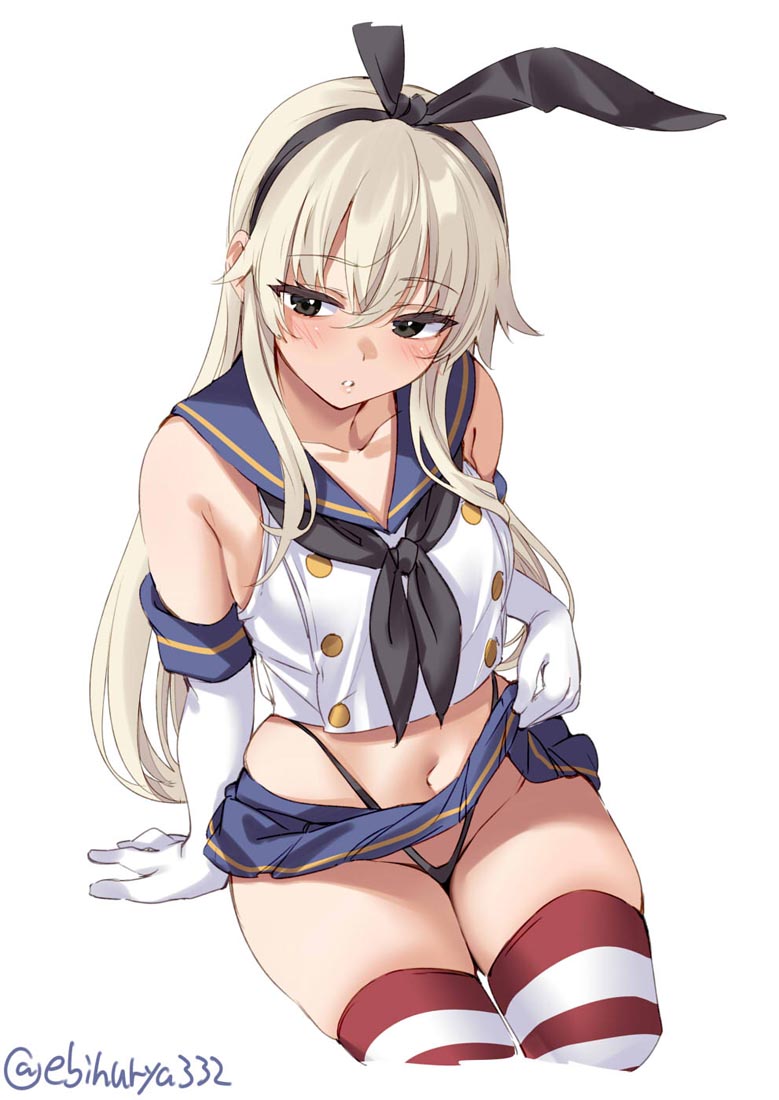 每日好图：肉感美少女【 画师：えびふりゃ】