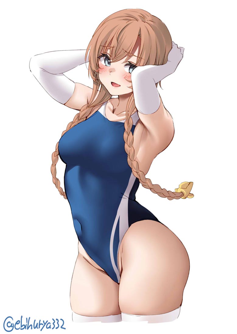 每日好图：肉感美少女【 画师：えびふりゃ】