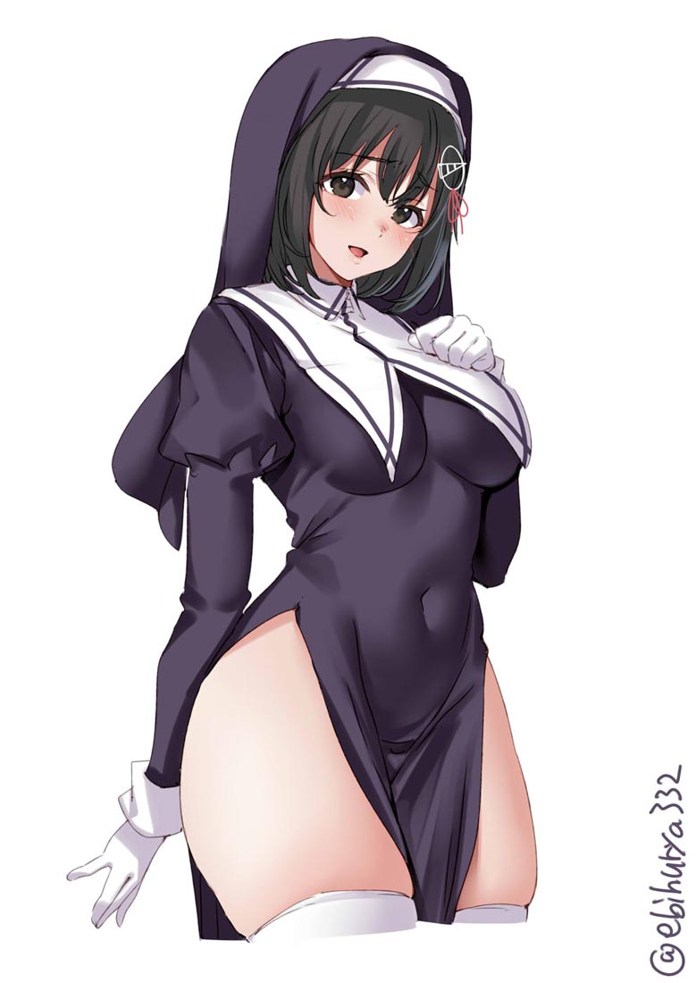 每日好图：肉感美少女【 画师：えびふりゃ】