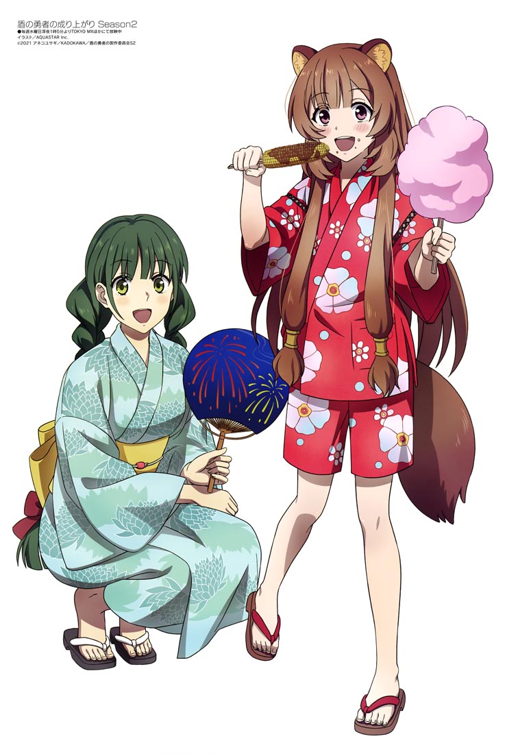 新番动画美少女版权绘「Megami MAGAZINE」2022年7月号