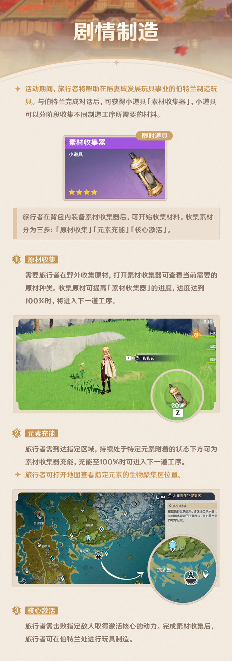 原神2.7：尘歌壶小玩具「炉心机造」玩法说明