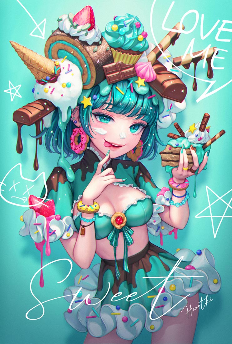 精美画集：极致色彩【画师：Heartki】