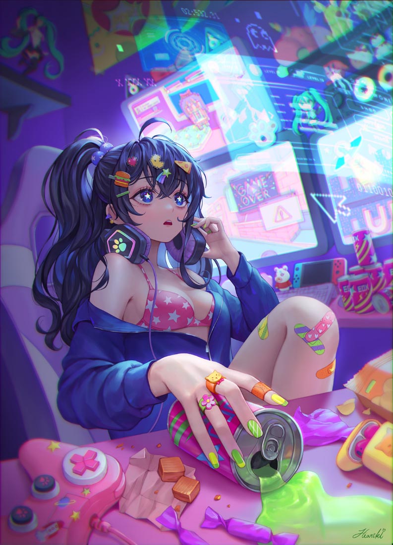 精美画集：极致色彩【画师：Heartki】