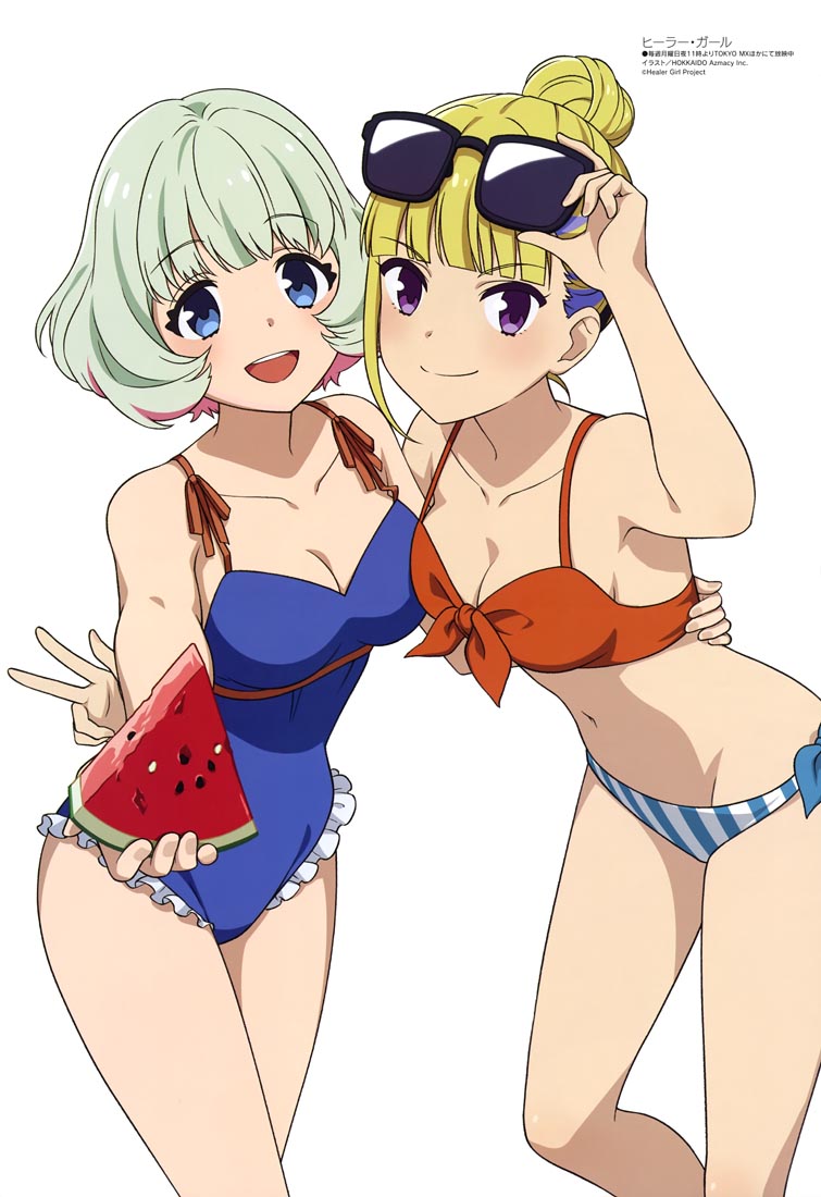 新番动画美少女版权绘「Megami MAGAZINE」2022年7月号