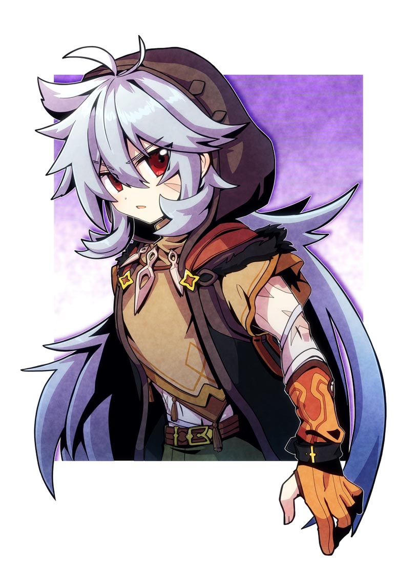 【同人插画原神】#晚安【220802】