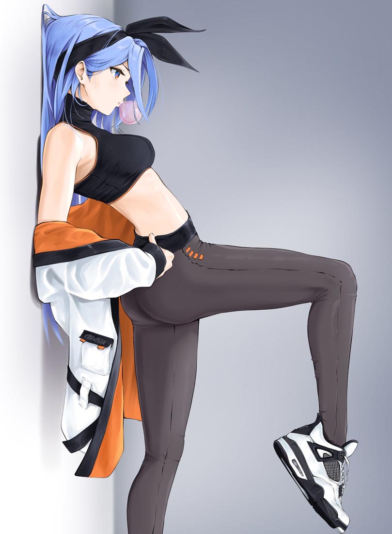 精美画集：蓝发女孩【画师：chaesu】