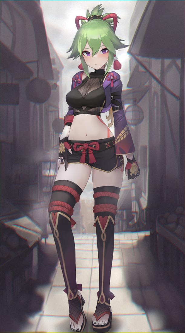 【同人插画原神】#晚安【220802】