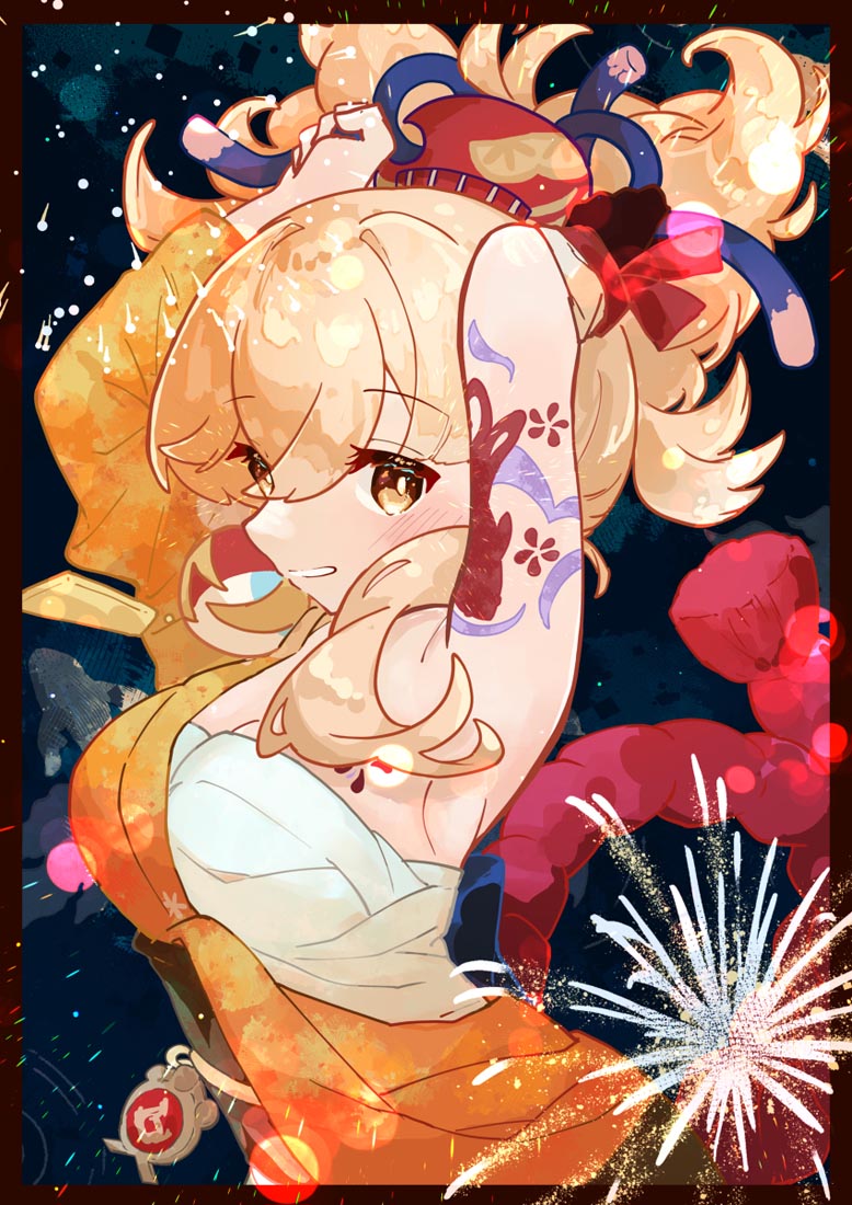 【同人插画原神】#晚安【220802】