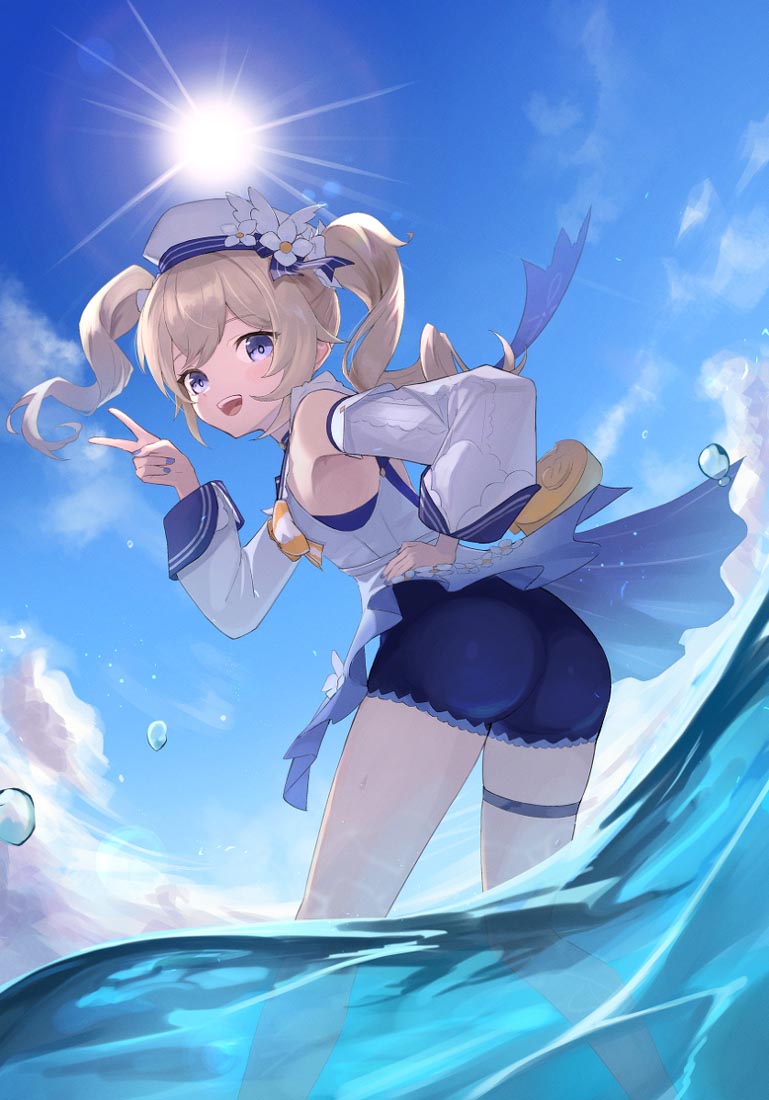 【同人插画原神】#早安【220802】
