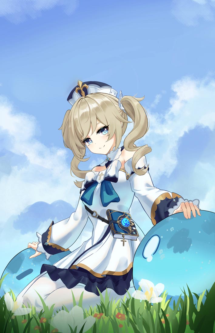 【同人插画原神】#晚安【220802】