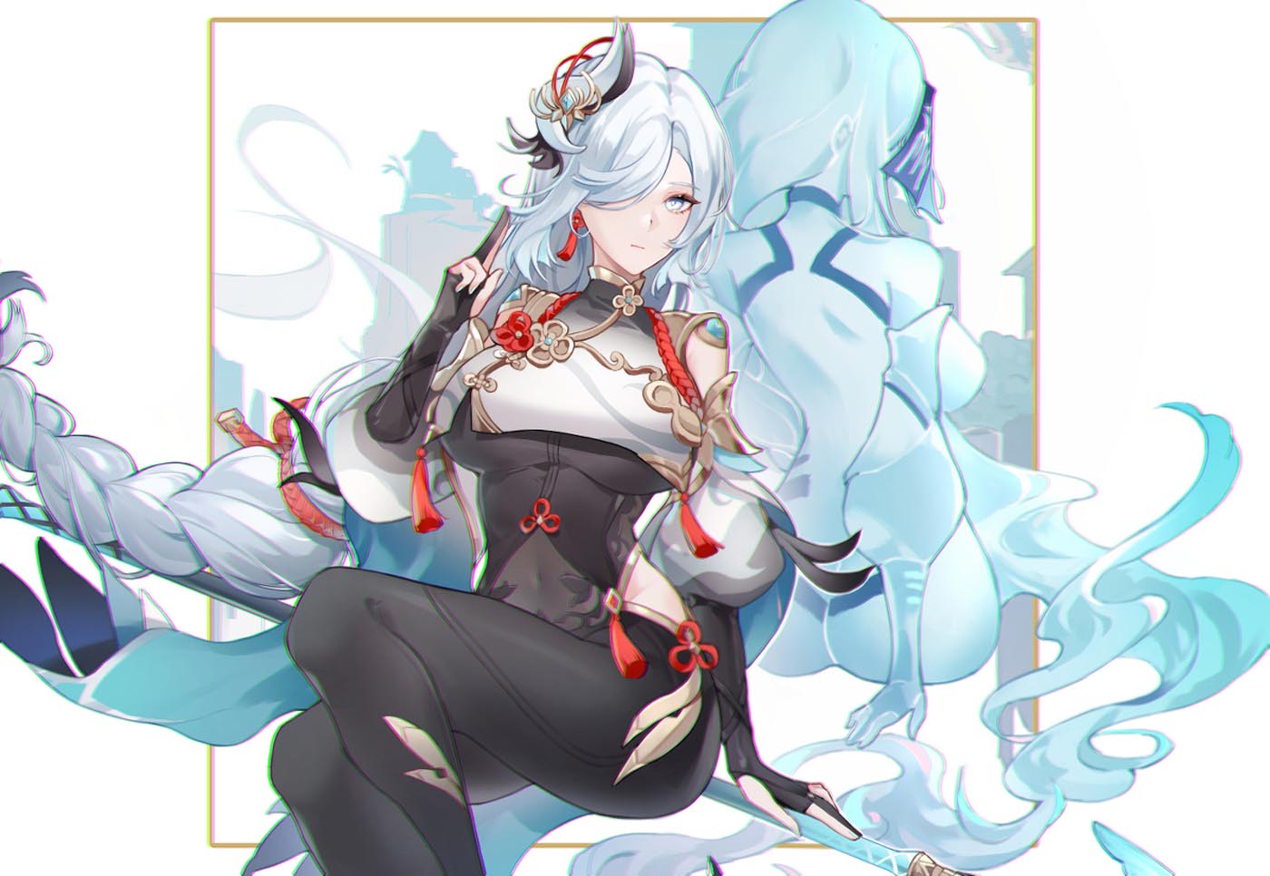 【同人插画原神】#早安【220802】
