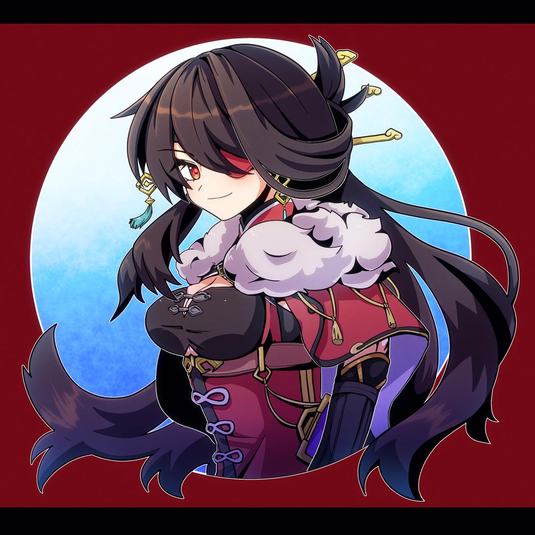 【同人插画原神】#晚安【220802】