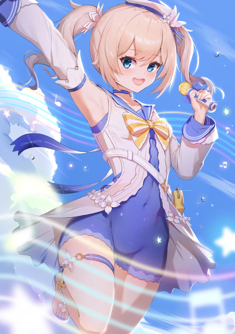 【同人插画原神】#晚安【220802】