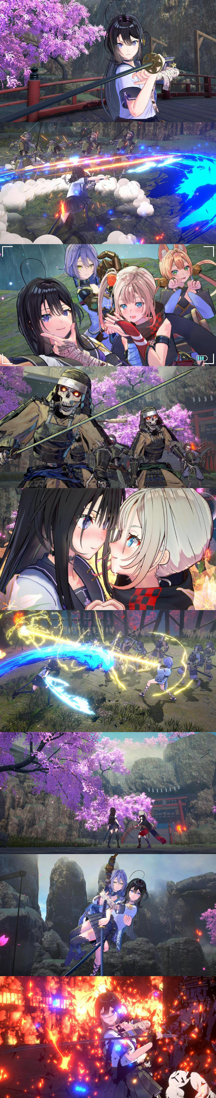 D3 Publisher动作新游《武士少女》宣传片公布，2022年冬发售