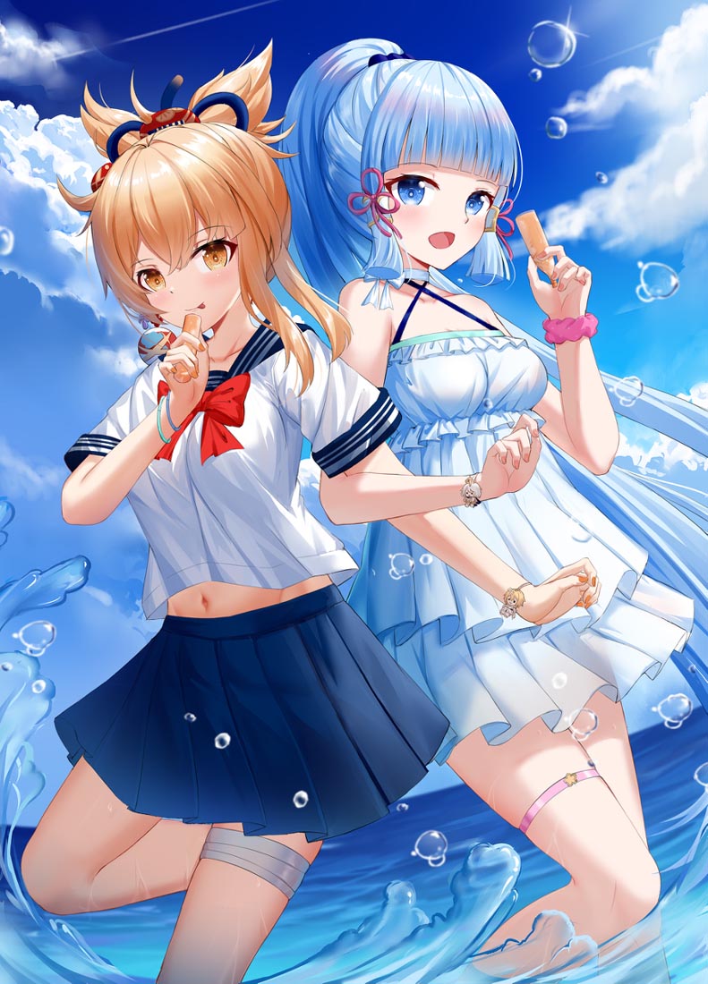 【原神系列图】#晚安【220831】