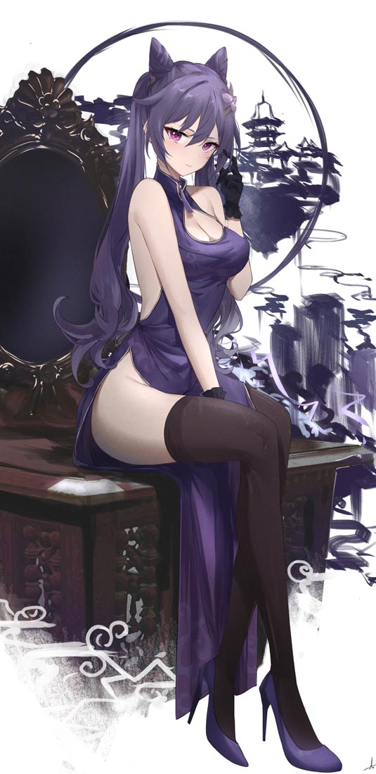 【原神同人图】#晚安【221008】