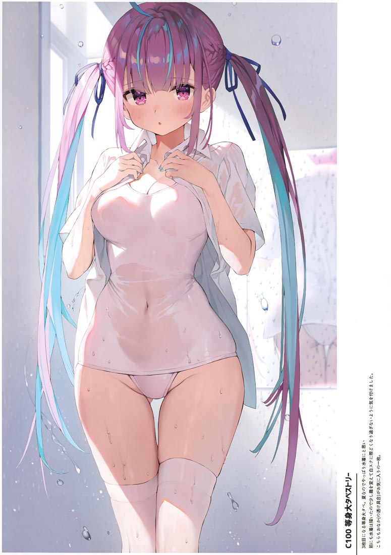 精美画集：AQUART 5 (HOLOLIVE)【画师：がおう】（C100）