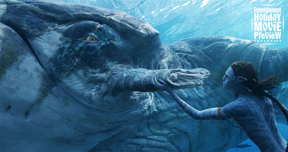 科幻电影《阿凡达2：水之道》新剧照发布，12月15日上映