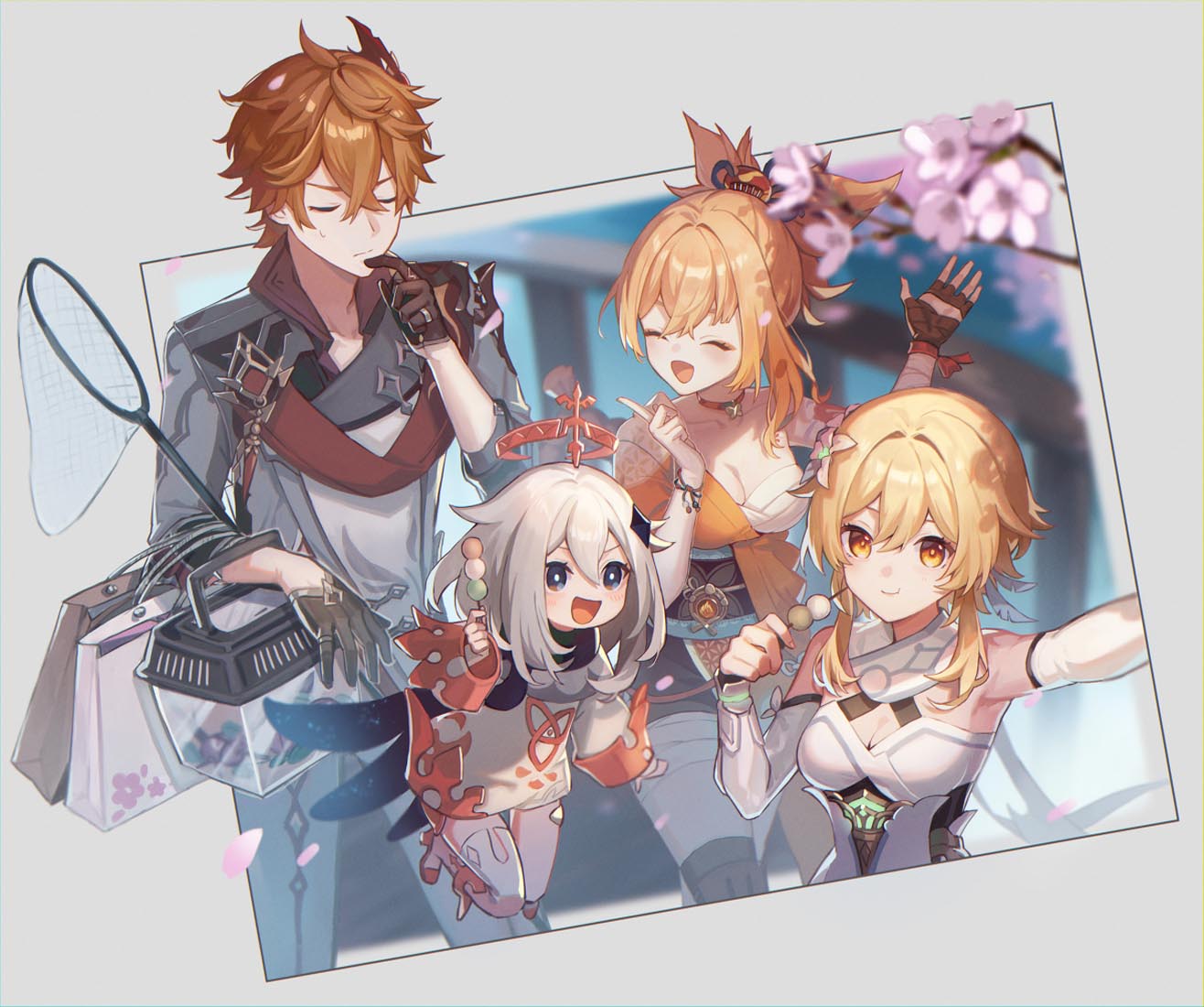 午安#原神游戏同人图【221229】