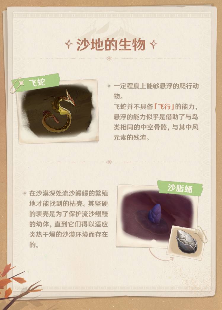 原神3.4：须弥冒险笔记——新区域「千壑沙地」