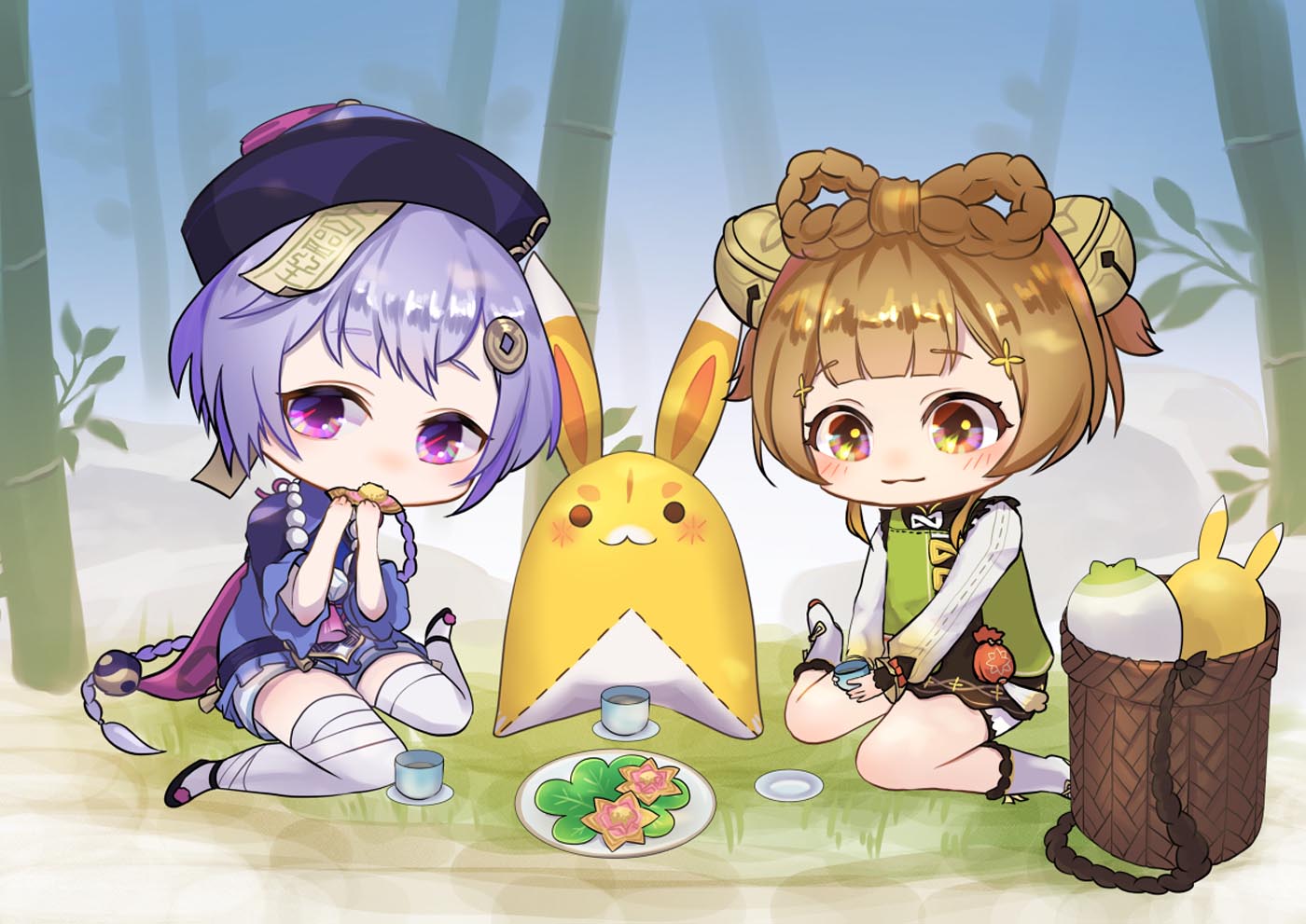 午安#小站原神同人图【230219】