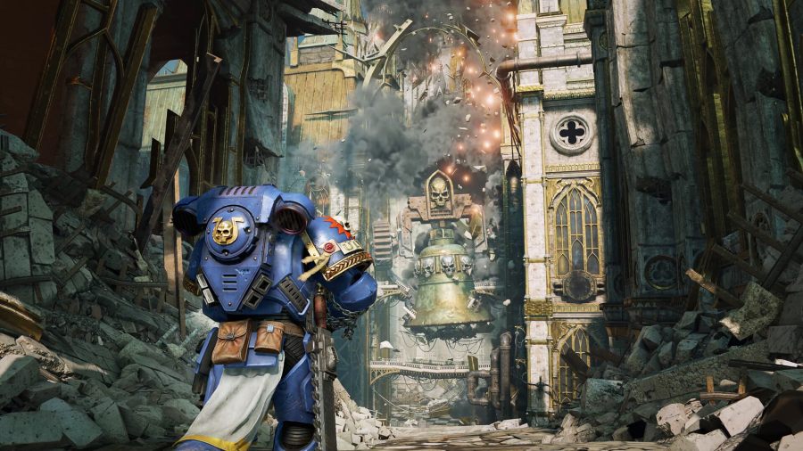 第三人称射击游戏《战锤40K：星际战士2》实机截图公布