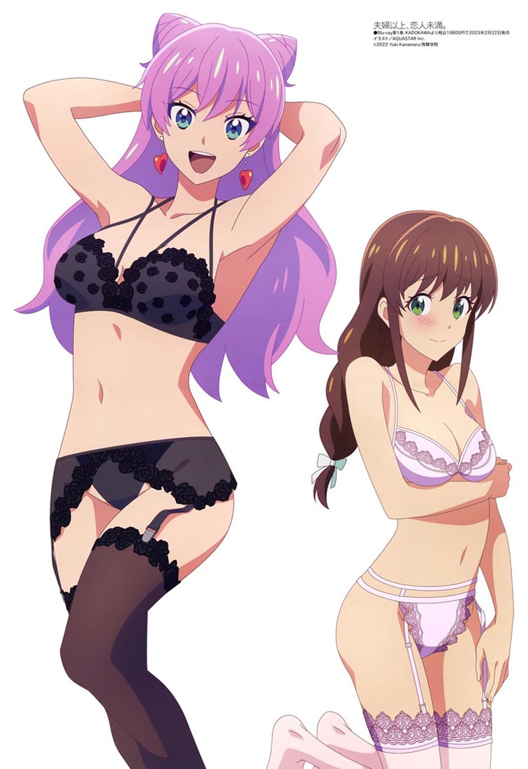 新番动画美少女版权绘「Megami MAGAZINE」2023年2月号