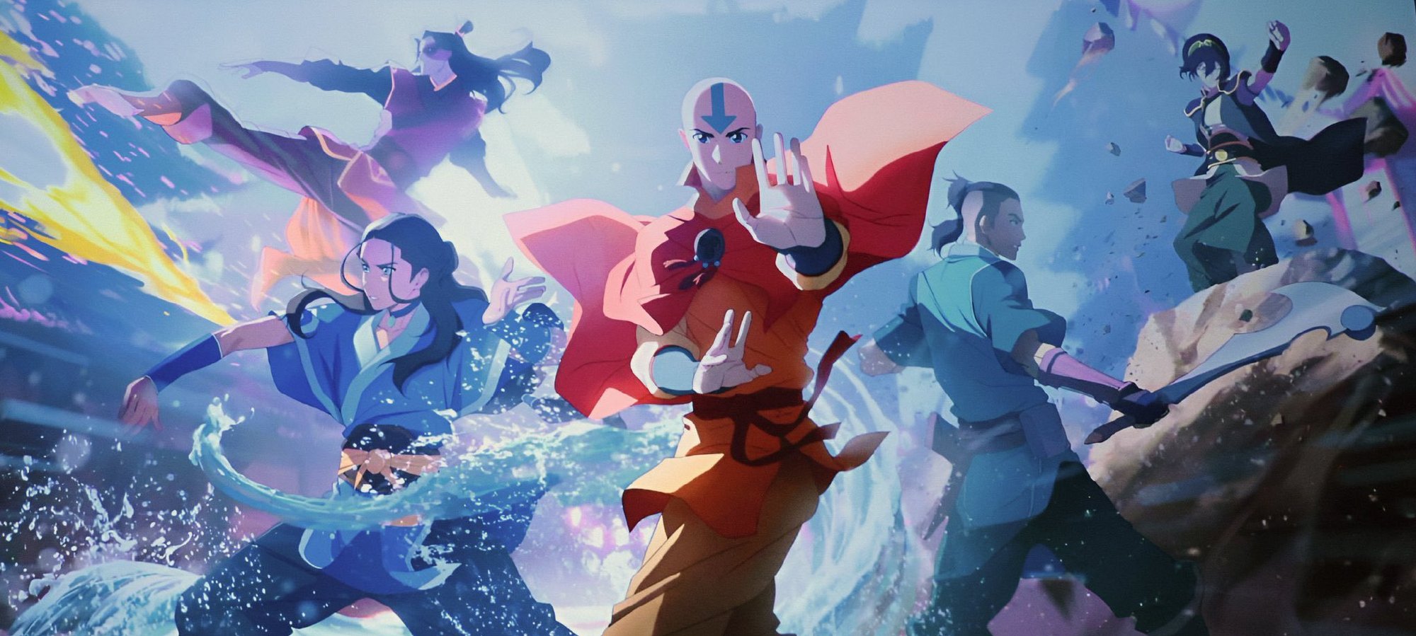 动画电影《降世神通：最后的气宗》视觉图公开，2025年上映