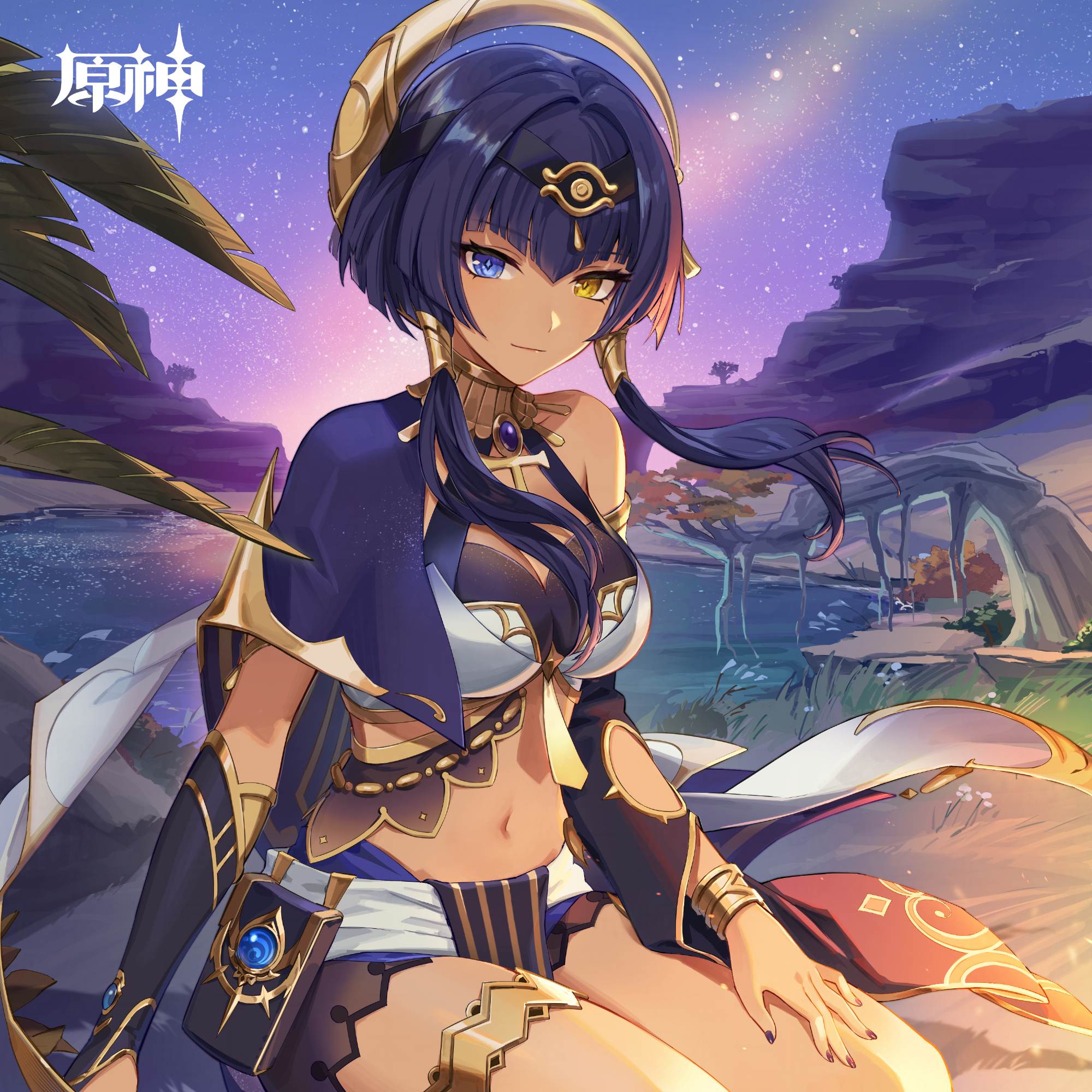原神：“坎蒂丝” 生日快乐 官方贺图