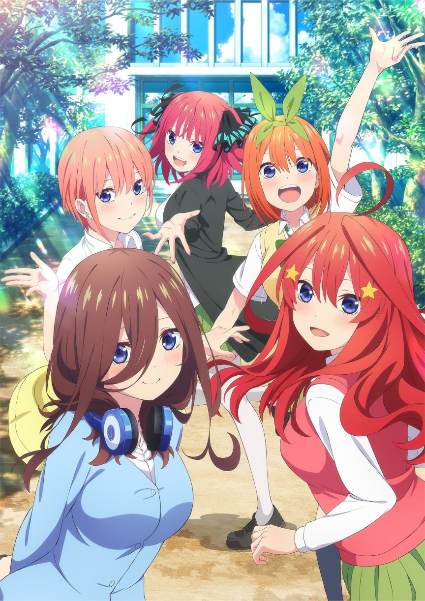 系列新作动画《五等分的新娘∽》视觉图公开,夏季开播插图1 系列新作动画《五等分的新娘∽》视觉图公开,夏季开播