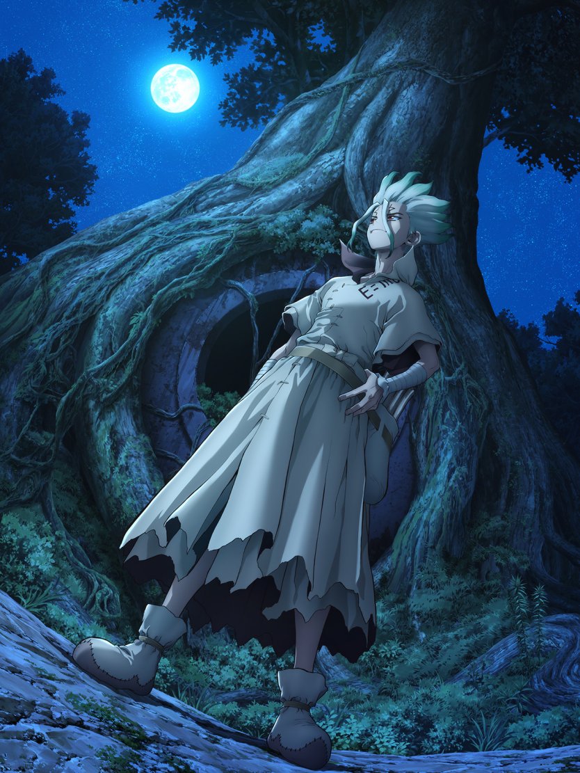 TV动画《Dr.STONE 石纪元》第三季 “宝岛篇” 第二部分 将于10月开播插图1 TV动画《Dr.STONE 石纪元》第三季 “宝岛篇” 第二部分 将于10月开播