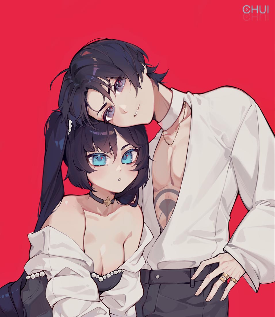 【230731】游戏同人图#晚安