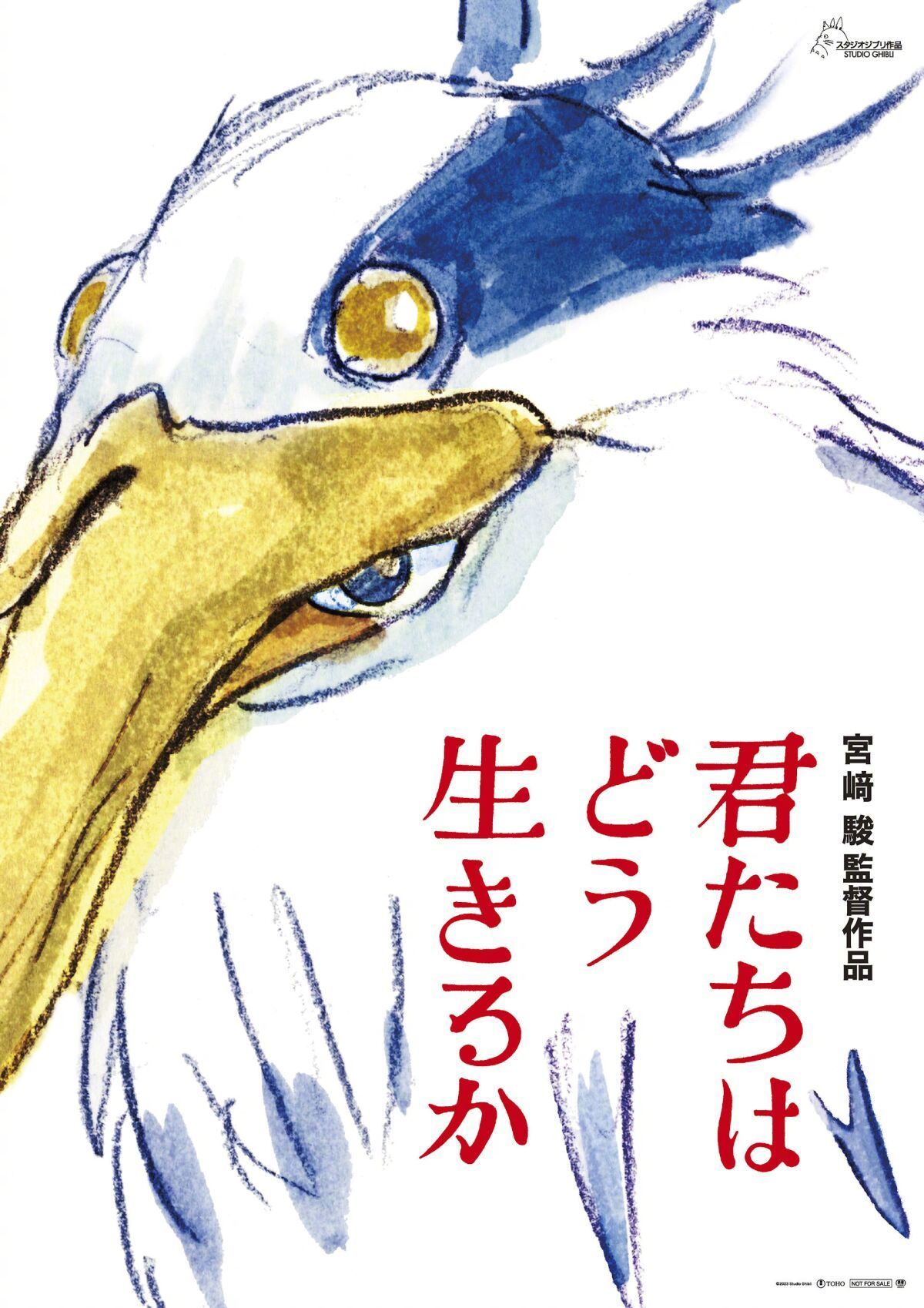 宫崎骏最新动画电影《苍鹭与少年》官图公开
