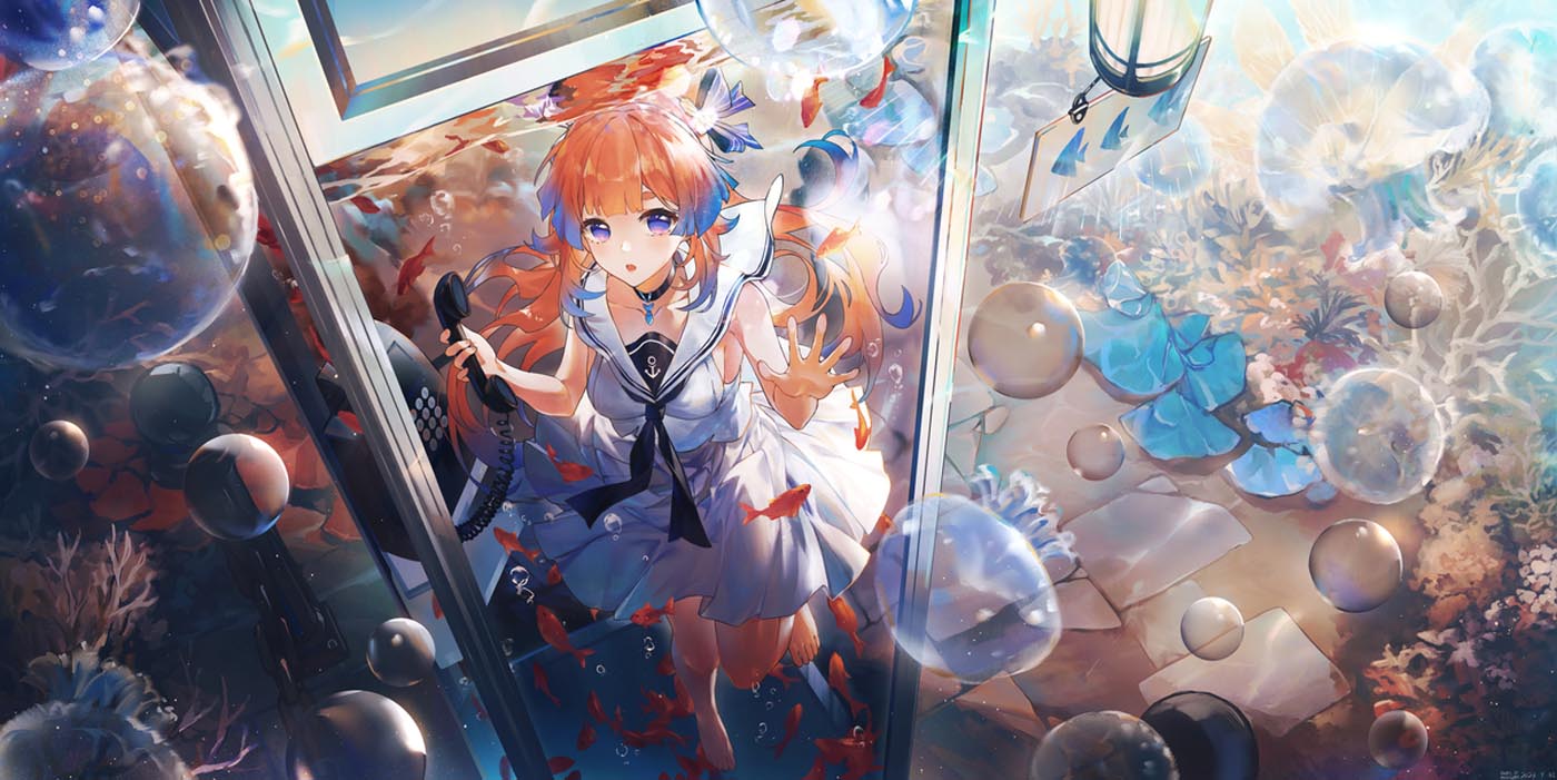 晚安#动漫游戏同人图【230907】