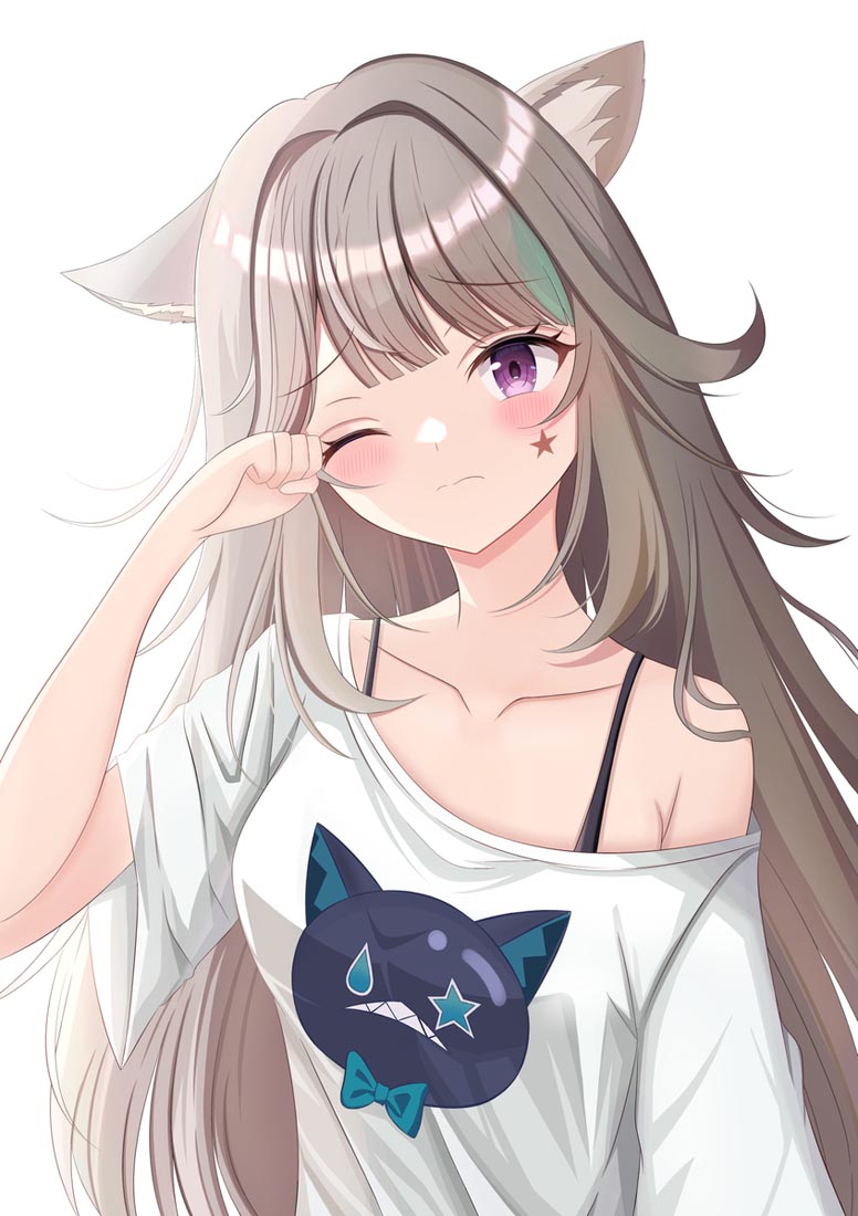 二次元美少女#晚安【231009】