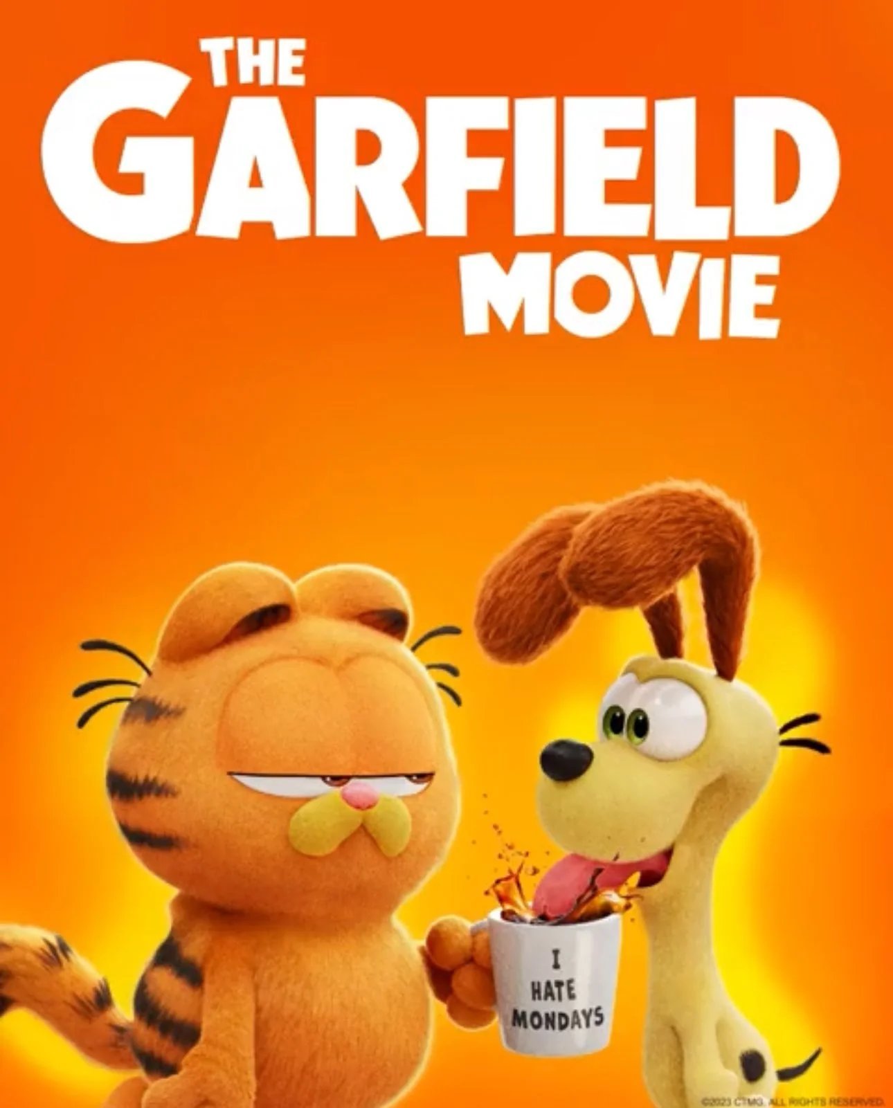 动画电影《加菲猫》首个预告公开，2024年5月上映