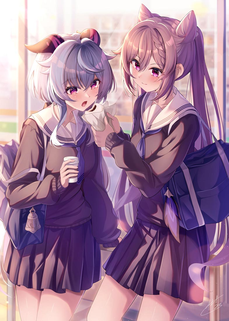 【231209】游戏插画#早安