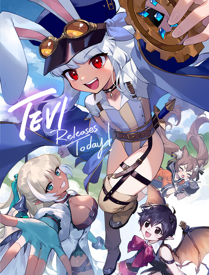 《Rabi-Ribi》团队新游《TEVI》现已登录Steam