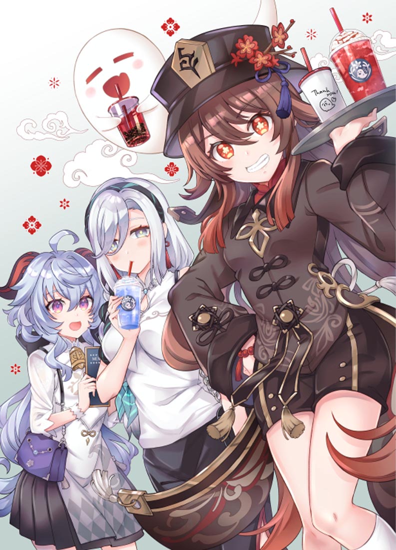 【240106】游戏同人图#早安