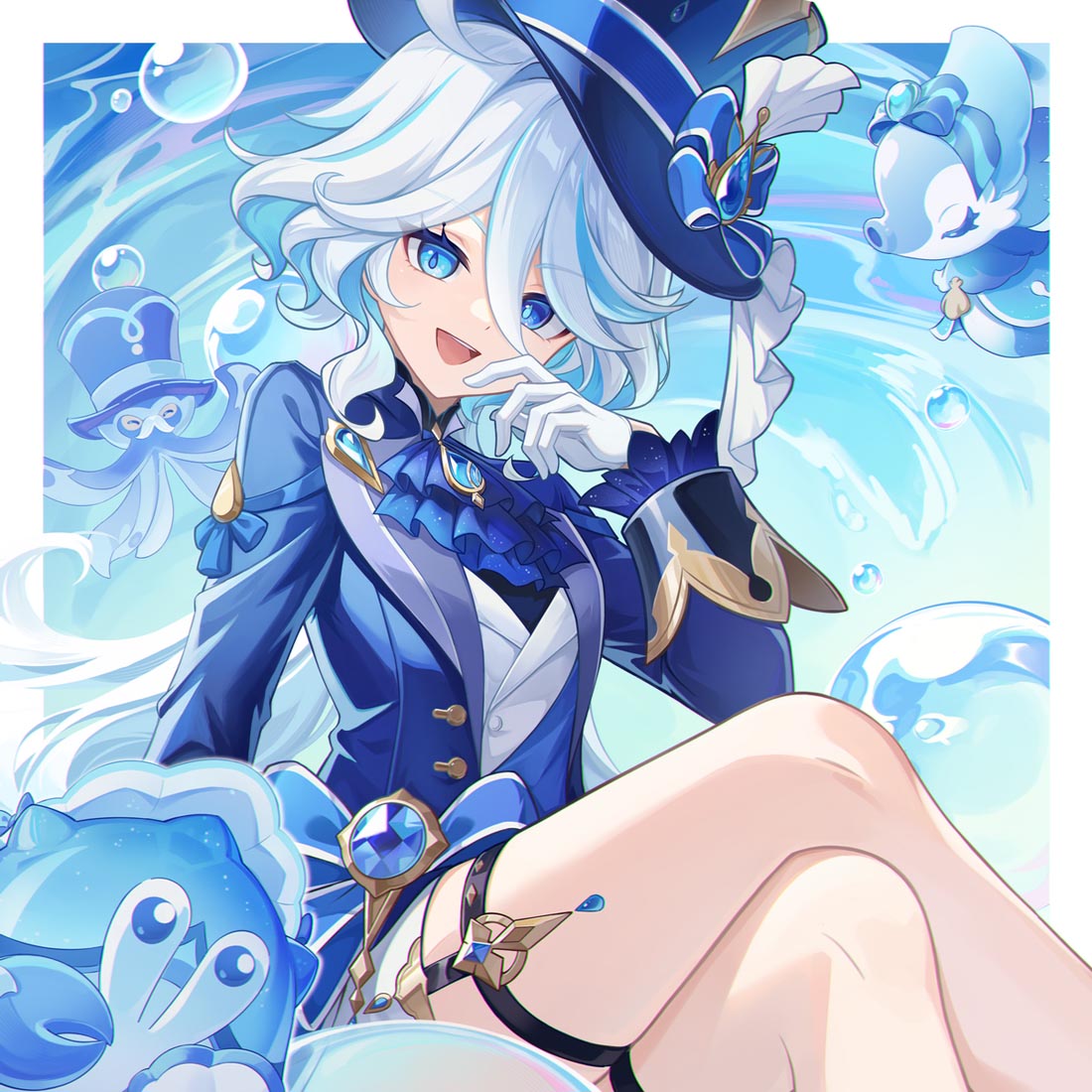 【240106】游戏同人图#晚安