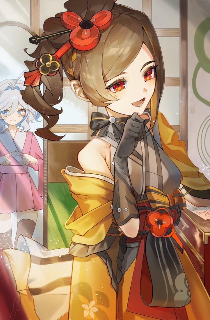 【240126】二次元美少女#早安