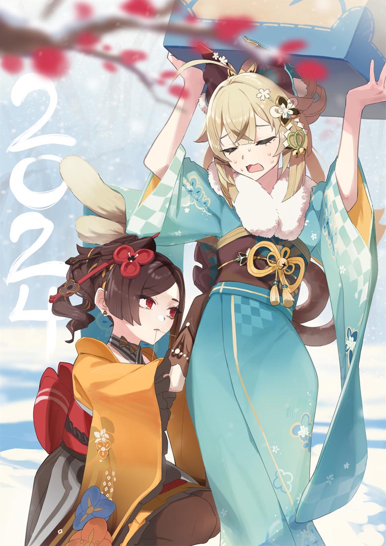 【240128】同人图系列#晚安